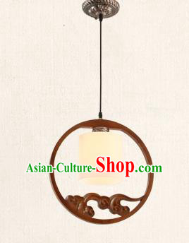 China Traditional Handmade Lantern Ancient Wood Hanging Lanterns Palace Ceiling Lamp