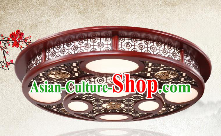 Traditional China Handmade Wood Lantern Ancient Lanterns Palace Ceiling Lamp