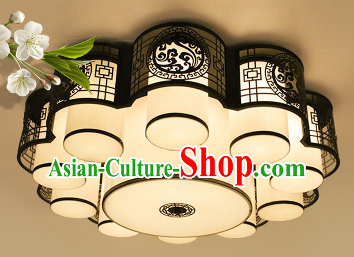 Traditional China Hand Carving Lantern Ancient Lanterns Palace Ceiling Lamp