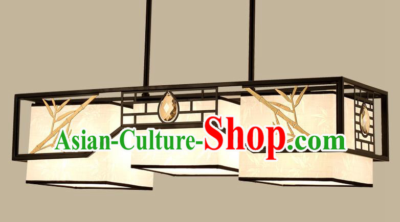 Traditional China Handmade Bamboo Lantern Ancient Lanterns Palace Ceiling Lamp