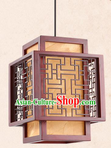 China Handmade Wood Lantern Traditional Lanterns Palace Hanging Lamp