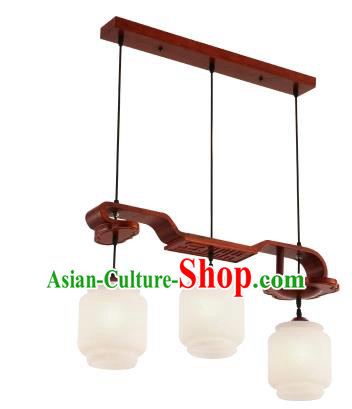 China Handmade Ceiling Lantern Traditional Ancient Wood Hanging Lamp Palace Lanterns