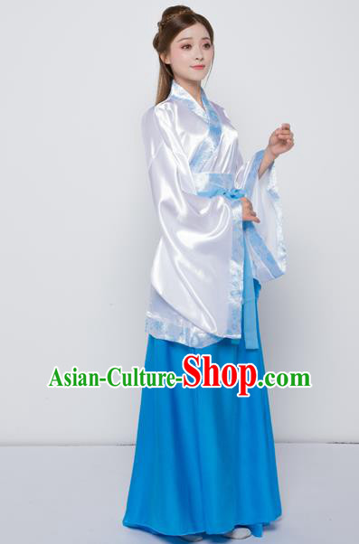 China Han Dynasty Palace Lady Costume Theatre Performances Ancient Princess Dress for Women