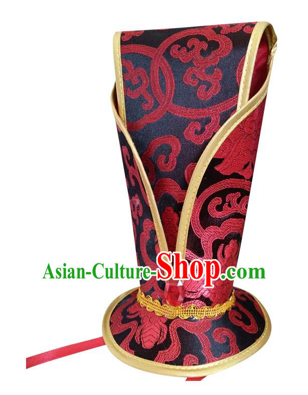 China Ancient Han Dynasty Emperor Hair Accessories Hanfu Hairdo Crown for Men