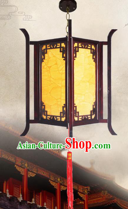 Chinese Handmade Hanging Lantern Traditional Palace Parchment Ceiling Lamp Ancient Lanterns