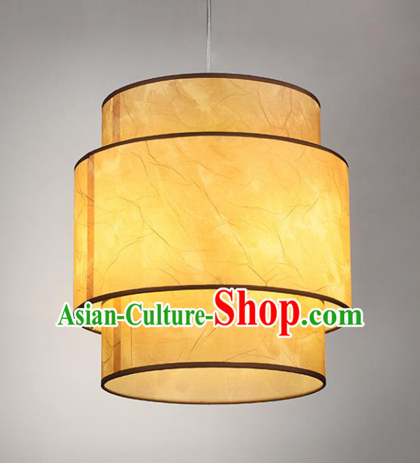 Chinese Classical Handmade Parchment Palace Lanterns Traditional Hanging Lantern Ancient Ceiling Lamp