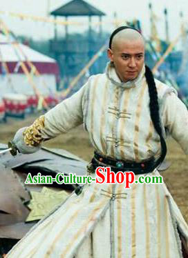 Chinese Qing Dynasty General Historical Costume China Ancient Manchu Dorgon Clothing