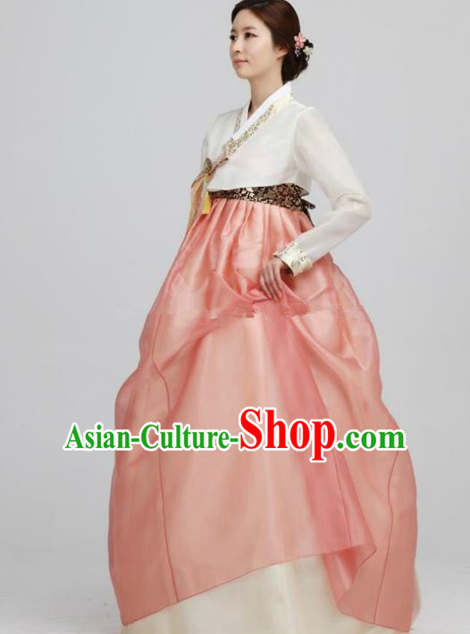 Korean Traditional Bride Palace Hanbok Clothing Korean Fashion Apparel Costumes for Women