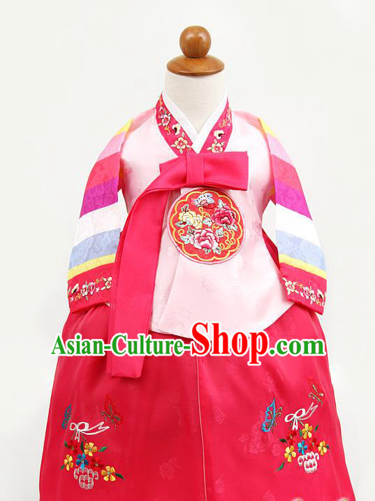 Korean Traditional Hanbok Clothing Korean Children Fashion Apparel Hanbok Costumes for Kids