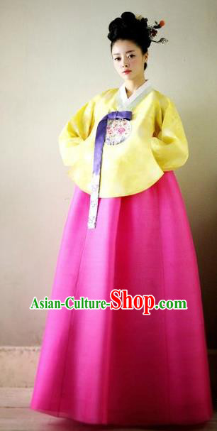 Korean Traditional Bride Palace Hanbok Clothing Korea Fashion Apparel Dress for Women