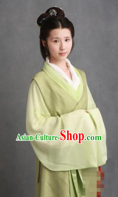 Chinese Ancient Novel Character A Dream in Red Mansions Nobility Lady Jia Xichun Costume for Women