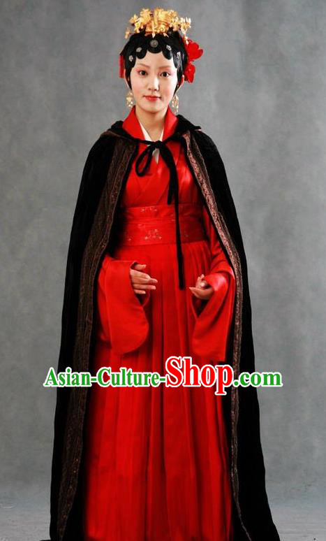 Chinese Ancient A Dream in Red Mansions Character Nobility Second Sister You Costume for Women