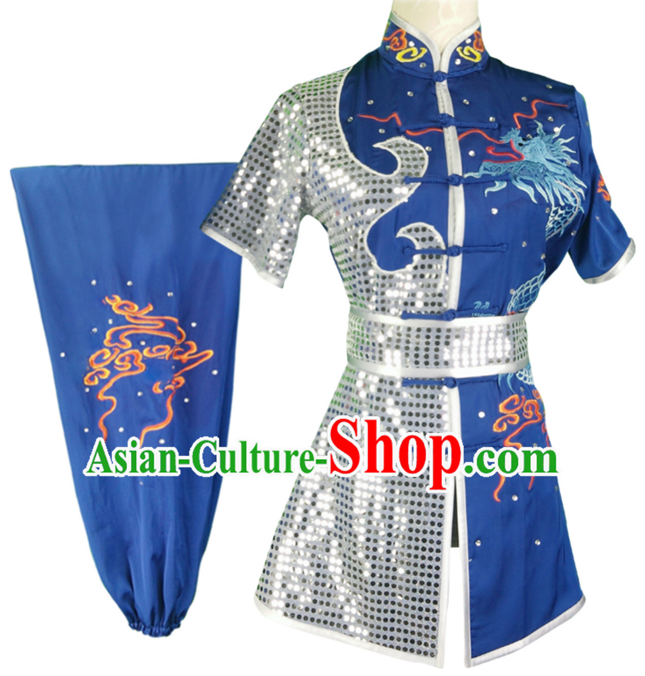 Top Changquan Nanquan Long Fist Southern Fist P Short Sleeves Best and the Most Professional Kung Fu Competition Uniforms Suits