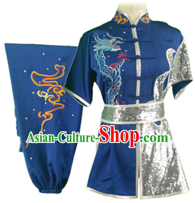 Top Changquan Nanquan Long Fist Southern Fist P Short Sleeves Best and the Most Professional Kung Fu Competition Uniforms Suits
