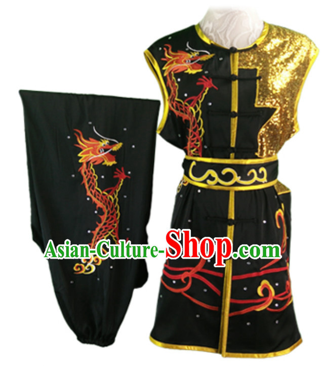 Made to Order Top Nanquan Southern Fist Sleeveless Best and the Most Professional Kung Fu Competition Clothes Contest Suits