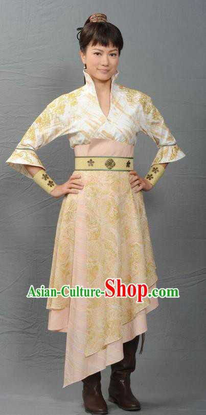 Ancient Chinese Ming Dynasty Swordswoman Dress Female Detective Historical Costume for Women