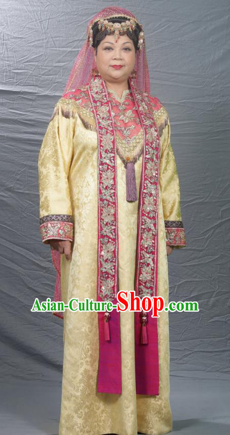 Chinese Ancient Song Dynasty Persian Queen Replica Costume for Women