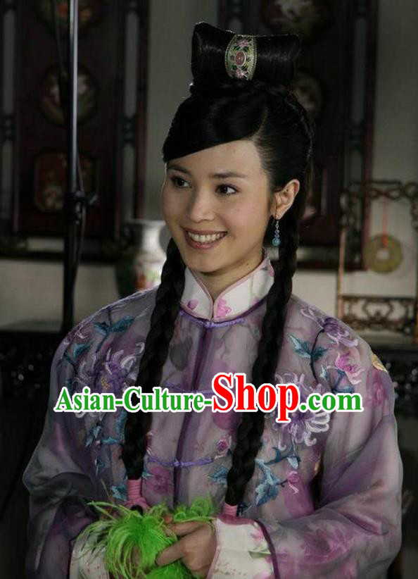 Ancient Chinese Ming Dynasty Young Lady Replica Costume for Women