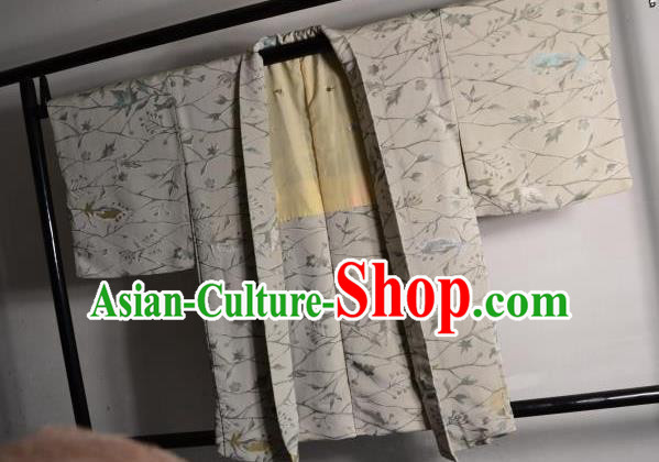 Japanese Ancient Male Kimono Costume Haori Shirts Traditional Wafuku Hakama Yukata for Men