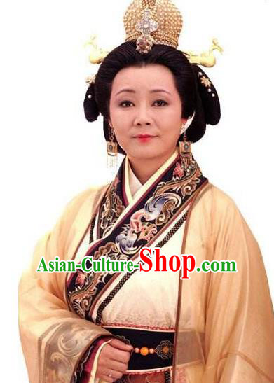 Chinese Ancient Song Dynasty Empress Dowager Replica Costume for Women