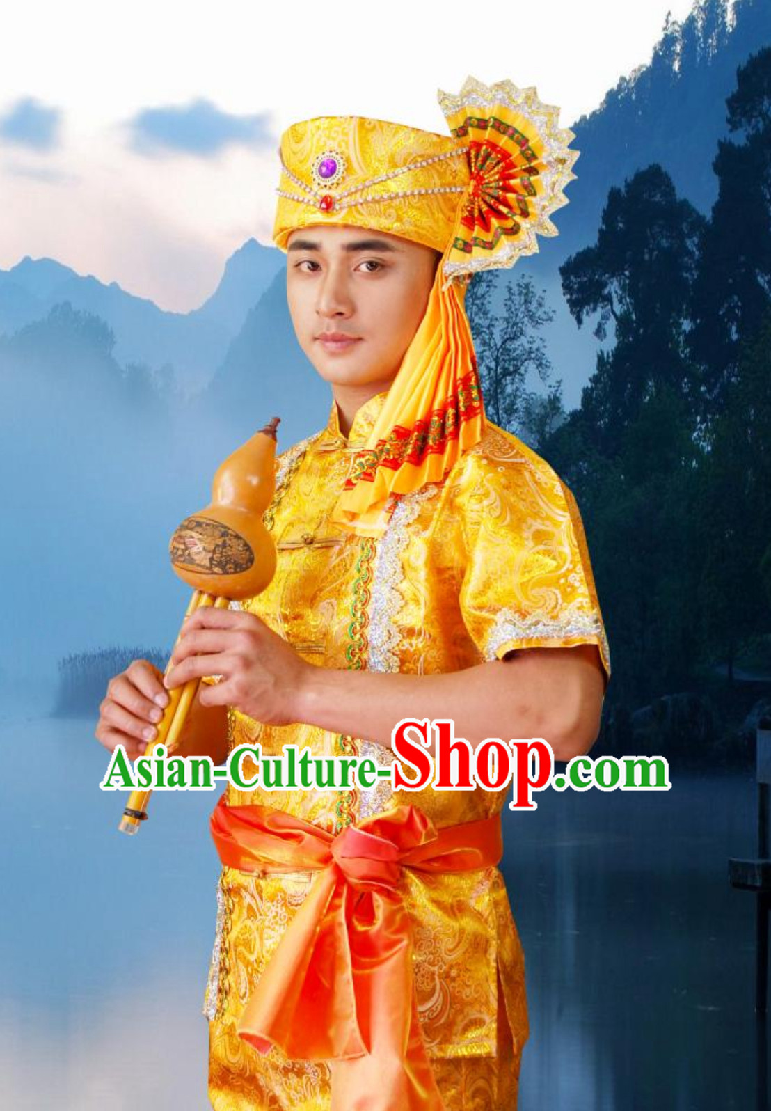 Top Traditional National Thai Dress Thai Traditional Dress Dresses Wedding Dress online for Sale Thai Clothing Thailand Clothes Complete Set for Men Boys Youth