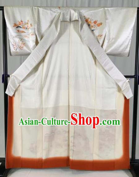 Japanese National Costume Silk Kimono Ancient Palace Wafuku Hakama Yukata Robe Clothing for Men