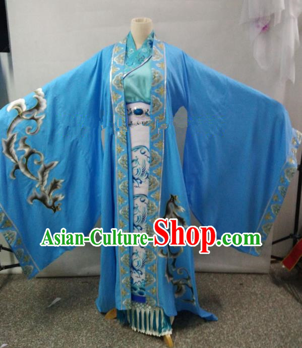 Traditional China Beijing Opera Empress Dress Chinese Peking Opera Diva Embroidered Costume