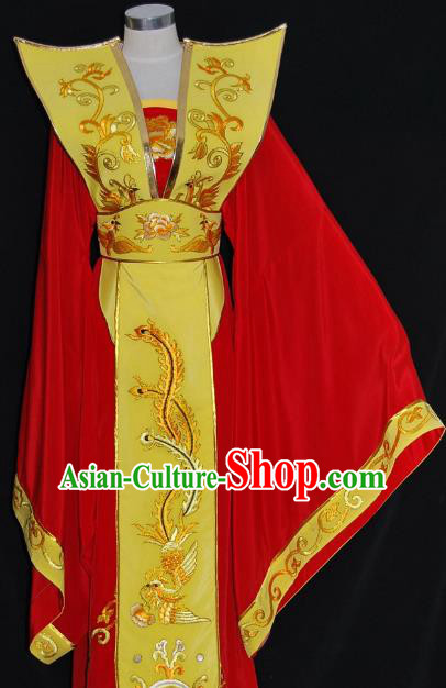 Traditional Chinese Beijing Opera Queen Dress Peking Opera Diva Embroidered Costume