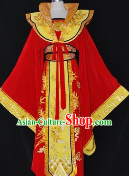 Traditional Chinese Beijing Opera Imperial Empress Dress Peking Opera Diva Embroidered Costume