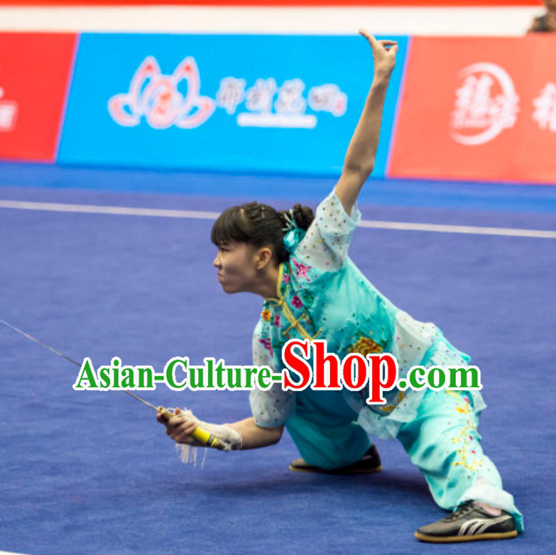 Supreme CustommadeKung Fu Suit Kung Fu Uniform Chinese Jacket Taiji Clothes Dress Dresses Kung Fu Clothing Embroidered Tai Chi Suits Custom Kung Fu Embroidery Uniforms
