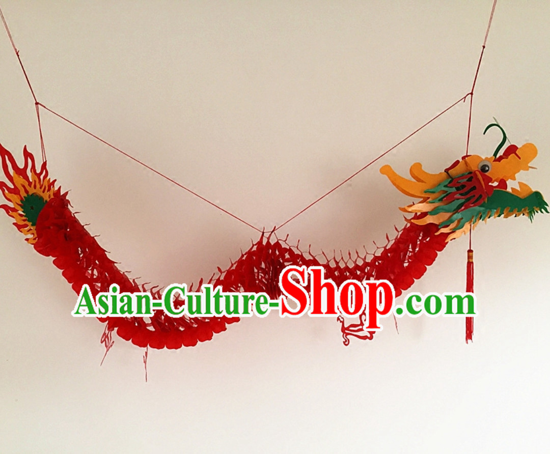 Long Chinese Dragon Arts for Hanging on the Ceiling