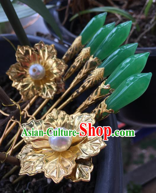 Chinese Ancient Hair Accessories Hair Clip Hairpins Headwear for Women