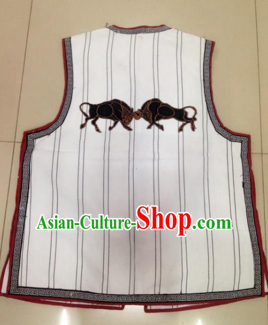 Traditional Chinese Miao Nationality Dance Clothing Hmong Ethnic Minority Costumes and Headwear