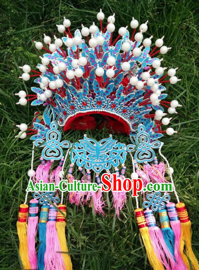 Traditional Chinese Beijing Opera Bride Phoenix Coronet Peking Opera Actress Headwear