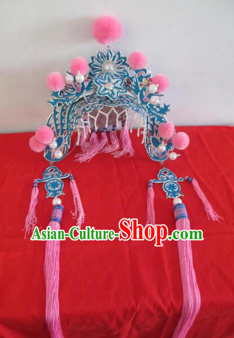 Traditional Chinese Beijing Opera Palace Lady Phoenix Coronet Peking Opera Actress Headwear