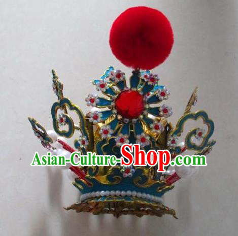 Traditional Chinese Beijing Opera Niche Hair Crown Peking Opera Young Men Headwear