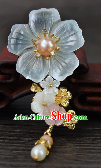 Chinese Ancient Handmade Breastpin Accessories Flower Brooch for Women