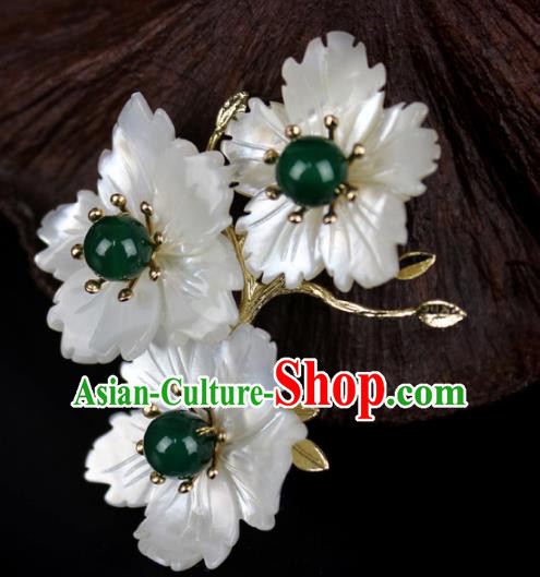 Chinese Ancient Handmade Hair Accessories Flowers Hair Claw Hairpins for Women