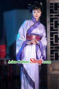 Chinese Ancient Han Dynasty Imperial Concubine Hanfu Dress Replica Costume for Women