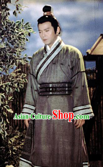 Chinese Ancient Spring and Autumn Period Kingdom Jin Swordsman Tu'an Gu Replica Costume for Men