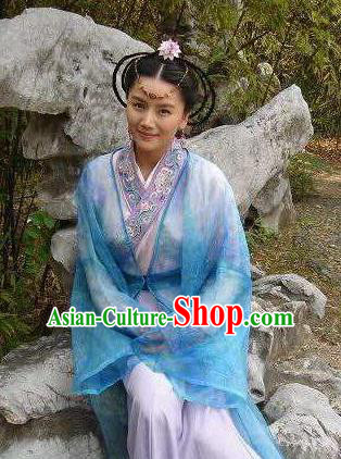 Chinese Ancient Tang Dynasty Princess Palace Lady Hanfu Dress Replica Costume for Women
