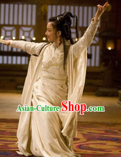 Chinese Ancient Western Chu Imperial Concubine Yuji Hanfu Dress Replica Costume for Women