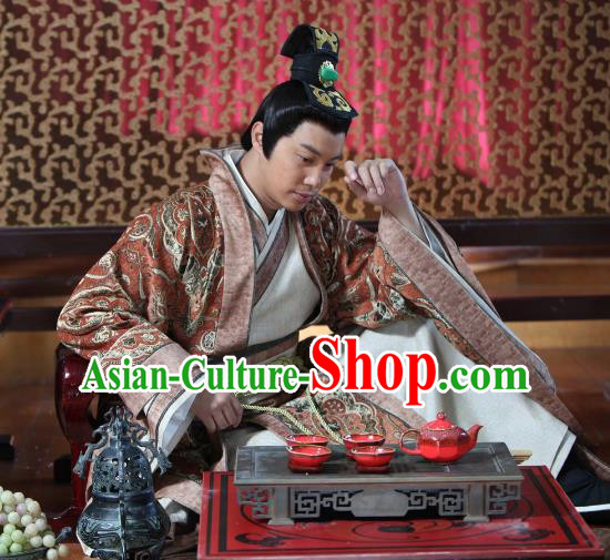 Traditional Chinese Ancient Costume Warring States Period Hanfu Clothing