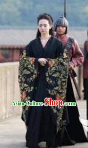 Traditional Chinese Ancient Costume Warring States Period Hanfu Clothing