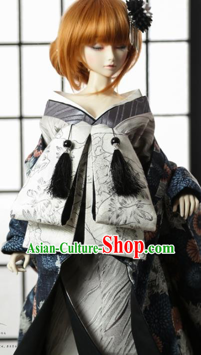 Traditional Asian Japan Costume Japanese Fashion Apparel Kimono Vibration Sleeve Kimono for Women