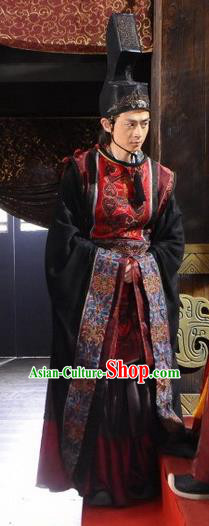 Ancient Chinese Spring and Autumn Period Eunuch Replica Costumes for Men