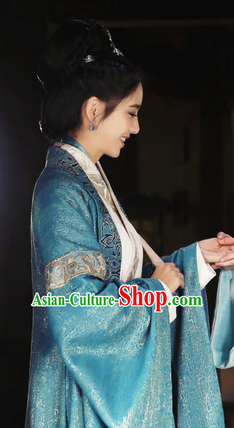 Traditional Chinese Ancient Costume Southern and Northern Dynasties Hanfu Clothing