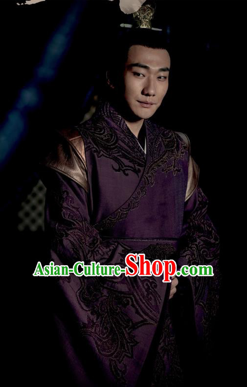 Nirvana in Fire Chinese Ancient Liang State Royal Highness Xiao Yuanqi Replica Costume for Men