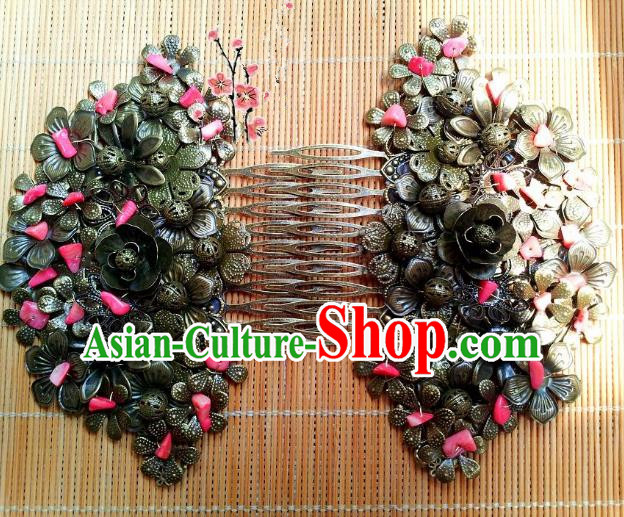 Traditional Chinese Ancient Hair Accessories Hair Combs Hairpins for Women