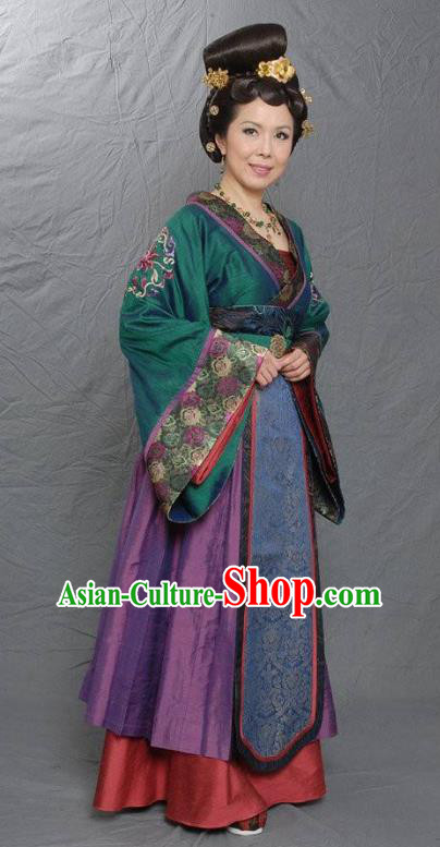 Traditional Chinese Tang Dynasty Court Officials Hanfu Dress Ancient Las Meninas Replica Costume for Women